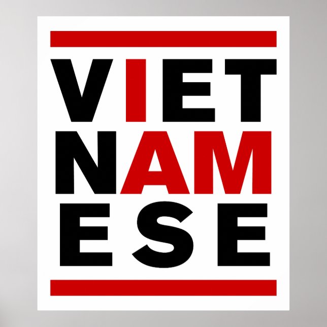 I AM VIETNAMESE POSTER (Front)