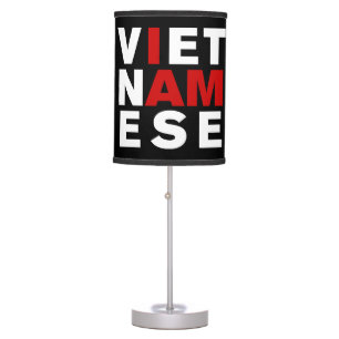 I AM VIETNAMESE TABLE LAMP