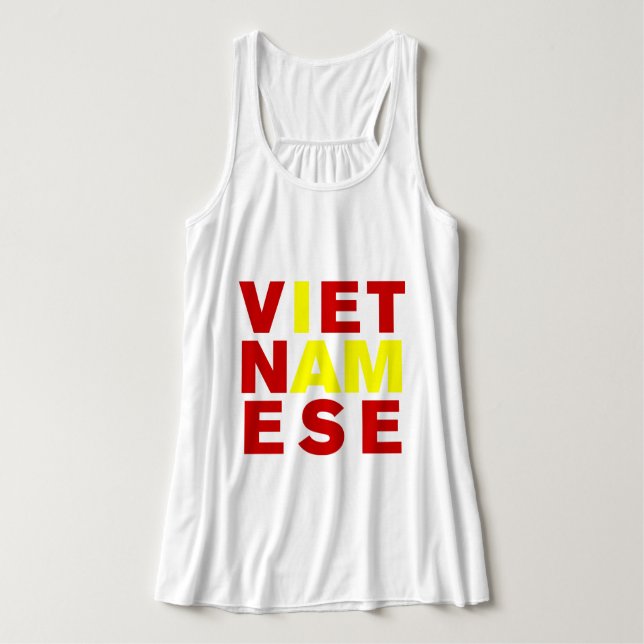 I AM VIETNAMESE TANK TOP (Design Front)