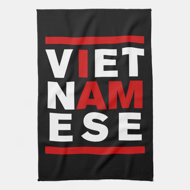 I AM VIETNAMESE TOWEL (Vertical)