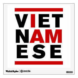 I AM VIETNAMESE WALL STICKER