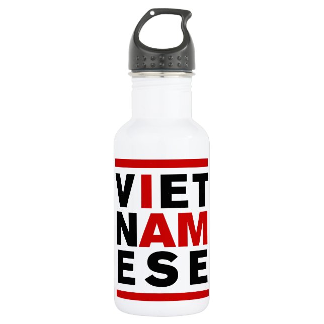 I AM VIETNAMESE WATER BOTTLE (Front)