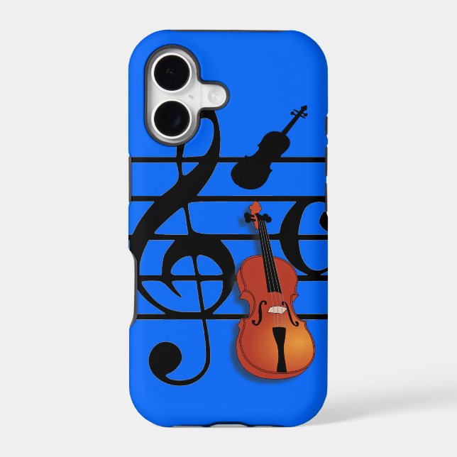 I Am Violin_ Iphone Case (Back)