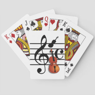 I Am Violin_ Poker Cards