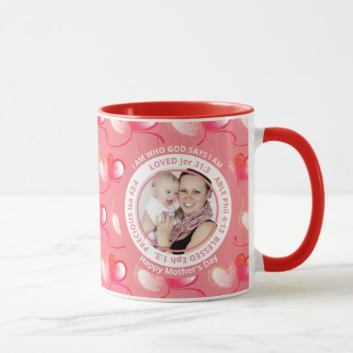 I AM WHO GOD SAYS I AM Christian Mothers Day Mug