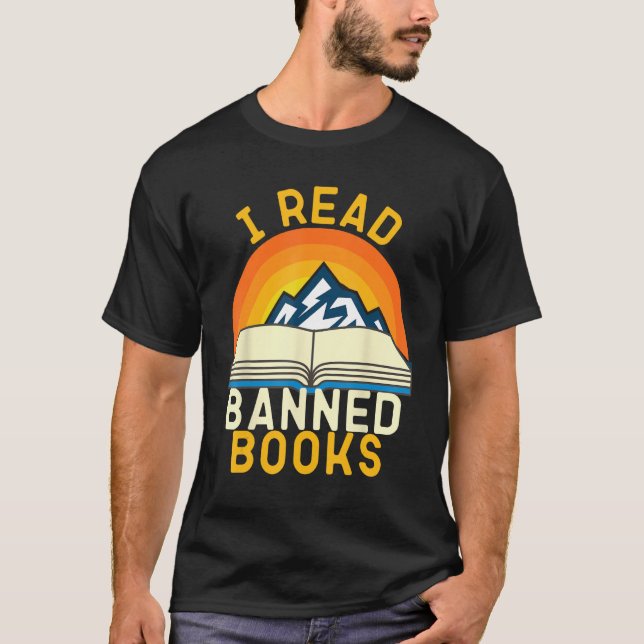 I Am With the Banned Books Shirts Funny I Read Ban (Front)