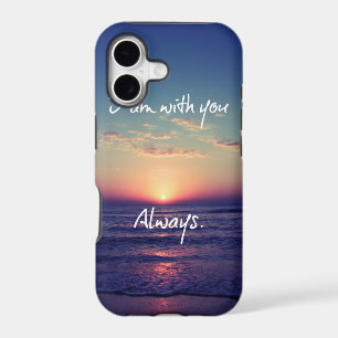 I am with you Always Bible Verse iPhone 17 Case