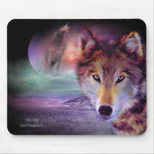 I Am Wolf Mousepad