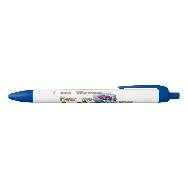 I Am Woman Hear Me Sew Pen (Top)