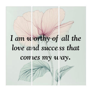 I Am Worthy Of... Triptych