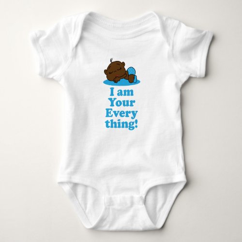 I am your everything_African_American Boy Baby Bodysuit