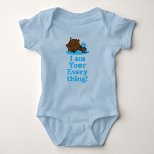 I am your everything_African_American Boy Baby Bodysuit