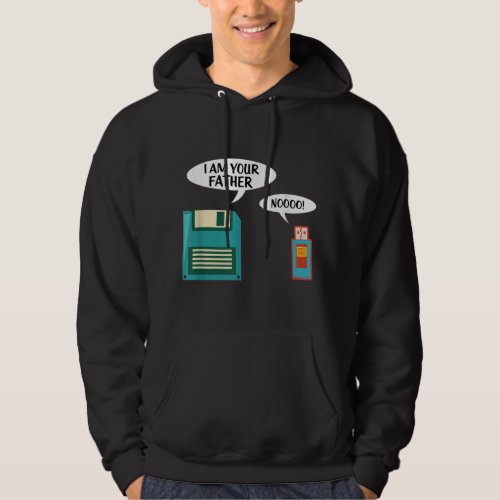I Am Your Father Shirt USB Floppy Disk IT Computer