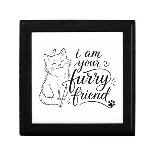 I Am Your Furry Friend Cute Pet Design Gift Box