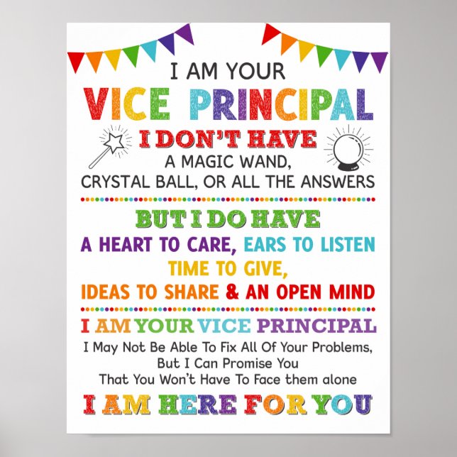 I Am Your Vise Principal Poster (Front)