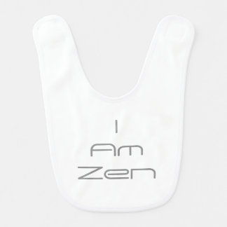 I Am Zen Baby Bib
