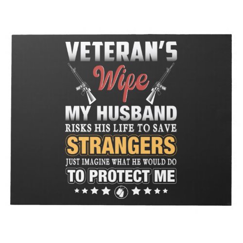 I An Veterans Wife Notepad