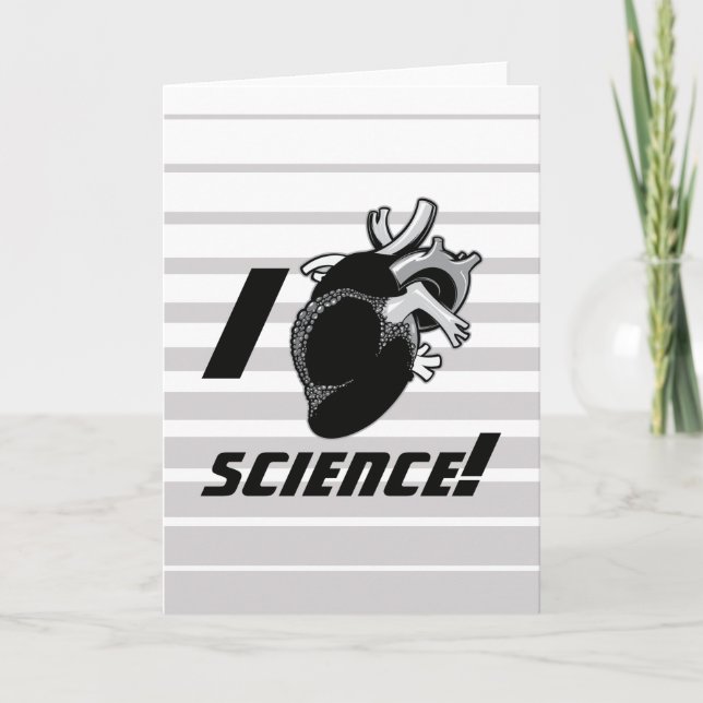 I (Anatomical Heart) Science Card (Front)