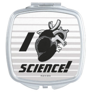 I (Anatomical Heart) Science Compact Mirror