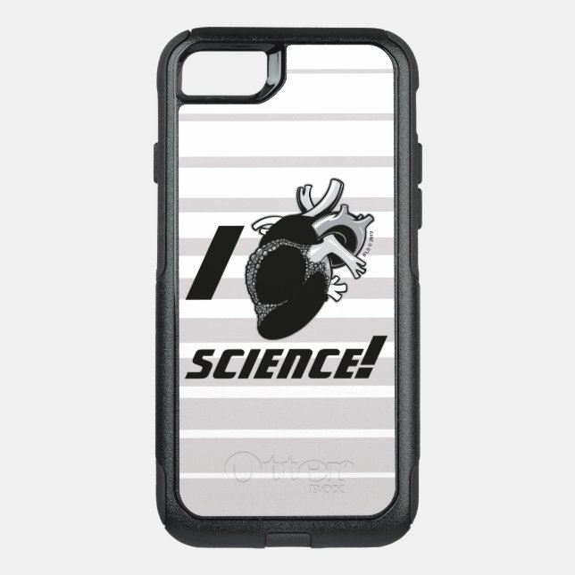 I (Anatomical Heart) Science Otterbox iPhone Case (Back)
