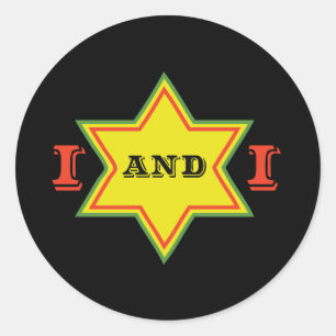 I and I Classic Round Sticker