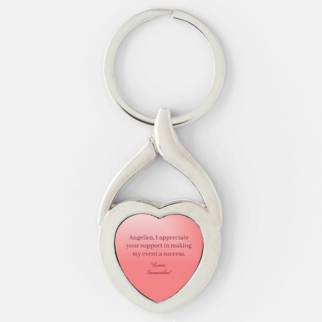 I appreciate you keychain (Front)