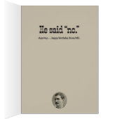 “I Asked Bat Masterson” Wild-West Birthday Card (Inside (Right))