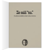“I Asked Butch Cassidy” Wild-West Birthday Card (Inside (Right))
