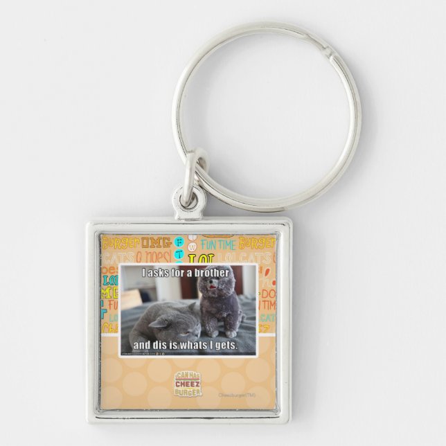 I asks for a brother keychain (Front)