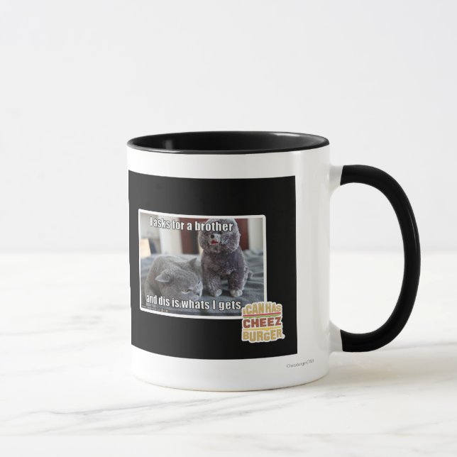 I asks for a brother mug (Right)