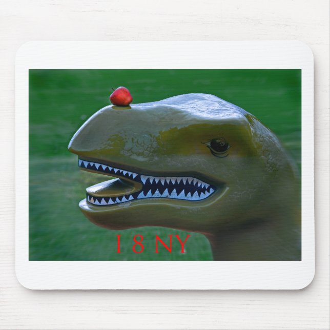 I Ate New York Mouse Pad (Front)