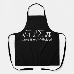 I Ate Some Pi 8 sum pie teacher math T Shirt Apron