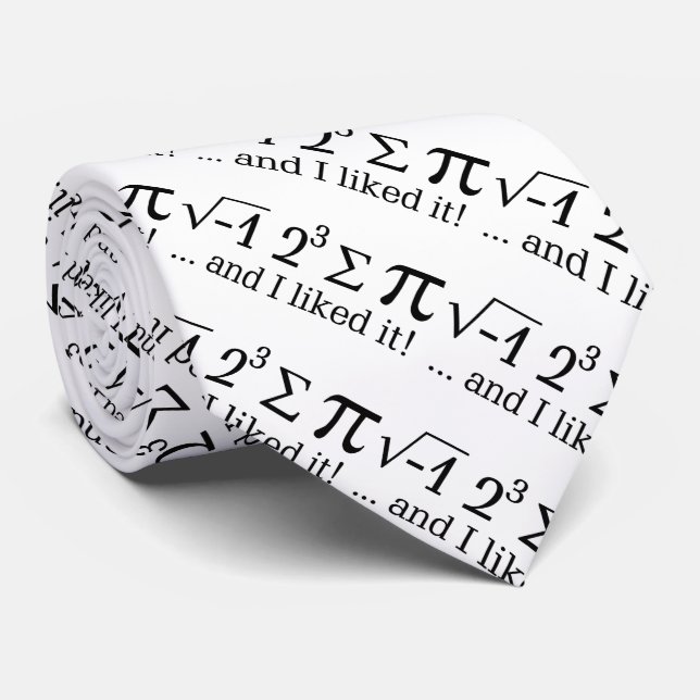 I ate some pie and I liked it Tie (Rolled)