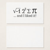 I ate some pie and I liked it Typography (Front & Back)
