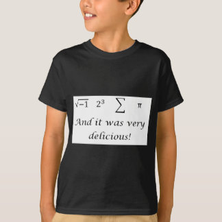I ate some pie math shirt