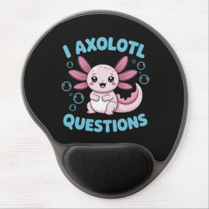 I Axolotl Questions Gel Mouse Pad