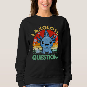 I Axolotl Questions Shirt Kids Youth Boys Cute Fun