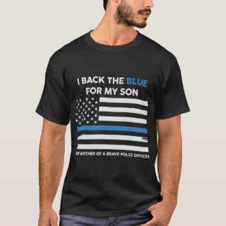 I-Back-The-Blue-For-my son T-Shirt