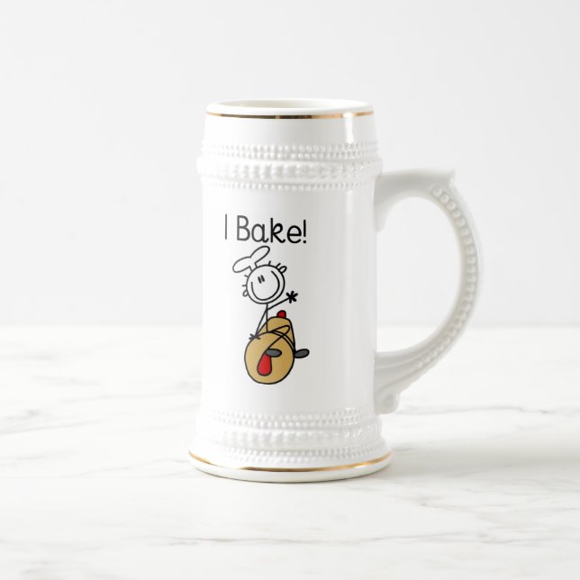I Bake Beer Stein (Right)