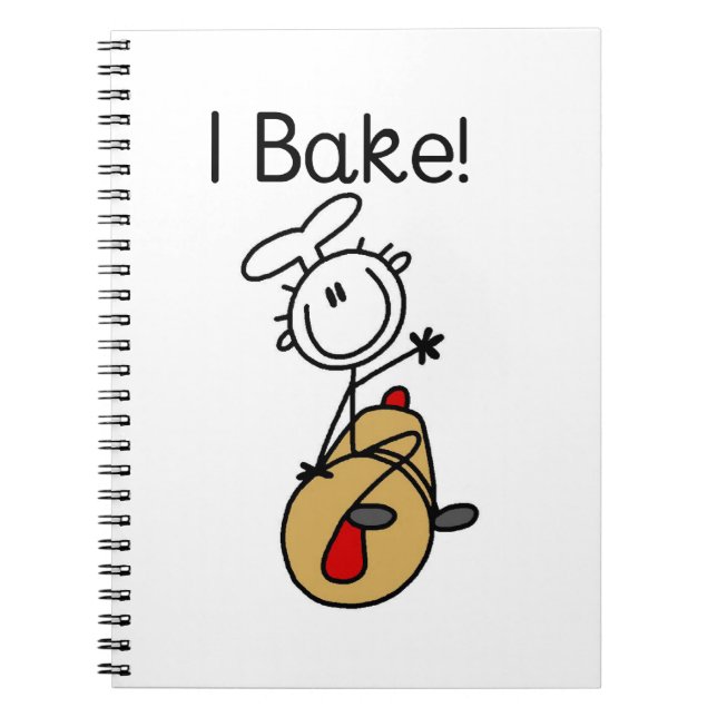 I Bake Notebook (Front)