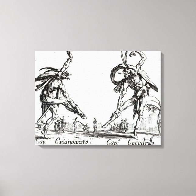 I Balli de Spessanei, or Le Grande Chasse Canvas Print (Front)