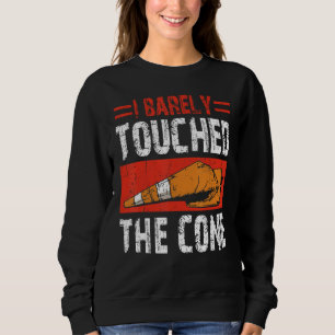 I Barely Touched The Cone Autocross Shirt Racing W