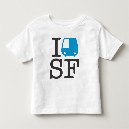 I Bart SF Toddler Shirt