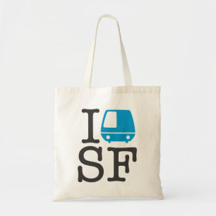 I Bart SF Tote Bag