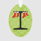 I-Beam Christmas Stockings Ornament (Back)
