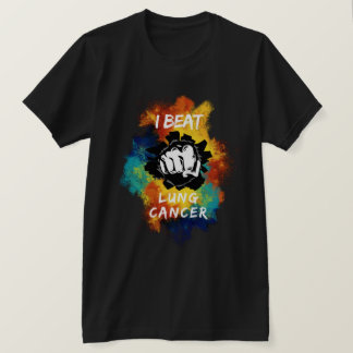 i beat lung cancer  T-Shirt