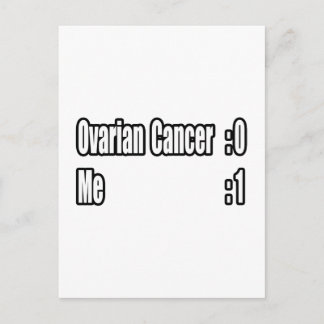 I Beat Ovarian Cancer (Scoreboard) Postcard