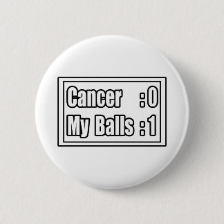 I Beat Testicular Cancer (Scoreboard) Pinback Button