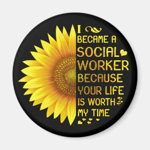 I Became A Social Worker Magnet