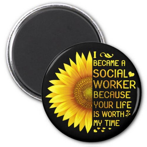 I Became A Social Worker Magnet